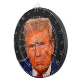 おもしろいおもしろいアンチトランプが大統領実在でない ダーツボード (正面右)