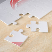 おもしろいおもしろいクール笑う大きな口ジグソーパズル ジグソーパズル (側面)