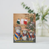 おもしろいおもしろいスペインの用のはが教えき ポストカード (スタンド正面)