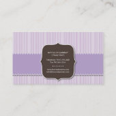 おもしろいおよびお洒落なカップケーキ|のベーカリーの名刺 名刺 (裏面)