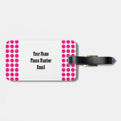 おもしろいおよびスタイリッシュ私に家のカスタムなモノグラムV09を取って下さい ラゲッジタグ (裏面横)