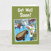 おもしろいおよび予測できないです健康なカードをすぐに得て下さい カード (正面)