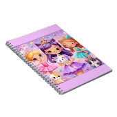 おもしろいおよび魔法ノート ノートブック (右側)