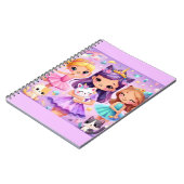 おもしろいおよび魔法ノート ノートブック (左側)