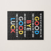 おもしろいお別れ遠くにへ ジグソーパズル (横)