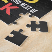 おもしろいお別れ遠くにへ ジグソーパズル (側面)