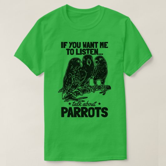 おもしろいお前もしは俺に話せ聞よ Tシャツ (デザイン正面)