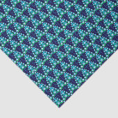 おもしろいお尻ダークアズールブルーライムグリーンツリーズアート 薄葉紙 (詳細)