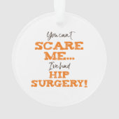 おもしろいお尻手術の回復「怖い」 オーナメント (裏面)