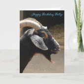 「おもしろいお年寄り」ハッピーバースデーカード カード (正面)