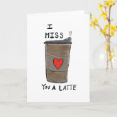 おもしろいお恋しく思前のカード恋しく思はラテだ カード (黄色い花)