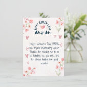 おもしろいお母さん - 母の日グリーティングカード シーズンカード (スタンド正面)