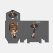 おもしろいお気に入りのディババースデーパーティー フェイバーボックス (折り畳みなし)