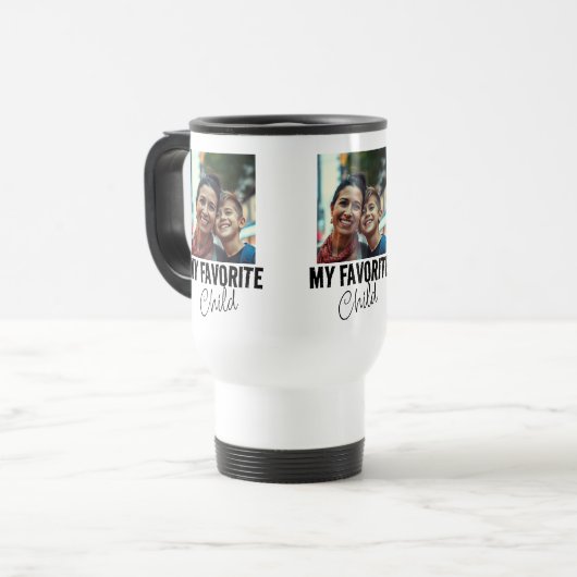 おもしろいお気に入りの母 トラベルマグ (正面左)