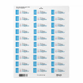 おもしろいお洒落のシール ラベル (フルシート)