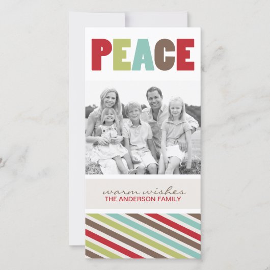 おもしろいお洒落の写真カード シーズンカード (正面)