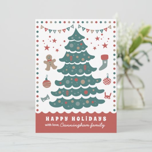 おもしろいお洒落の松の木 シーズンカード (スタンド正面)