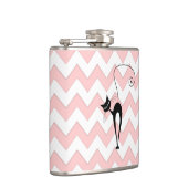 おもしろいお洒落ク淡い色のク フラスク (右)