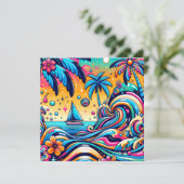 おもしろいお洒落サイケデリック帆船 (スタンド正面)