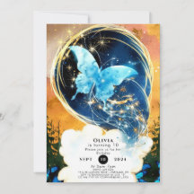 おもしろいお洒落バタフライ誕生日