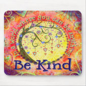 おもしろいお洒落ビーやさしい引用文 マウスパッド (正面)