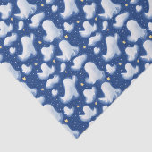 おもしろいお洒落幽霊ブルースカイハロウィンナイトスターズ 薄葉紙 (詳細)