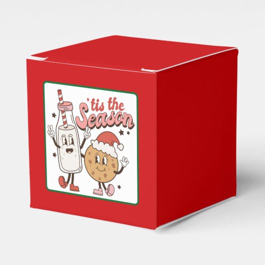 おもしろいお洒落聖降誕祭のお願い フェイバーボックス (正面サイド)