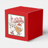 おもしろいお洒落聖降誕祭のお願い フェイバーボックス (裏面サイド)