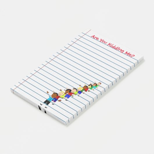 おもしろいからかってるの？先生の投稿ノート ポストイット (アングル)