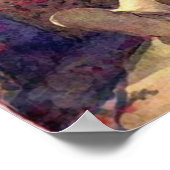 おもしろいから読ヴィンテージキャンバス印刷 ポスター (角)