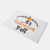 おもしろいかわいいカボチャザハロウィンオール ドアマット (アングル)