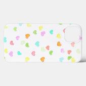 おもしろいかわいいカラフルハートハッピーウォーターカラー Case-Mate iPhoneケース (裏面 (横))