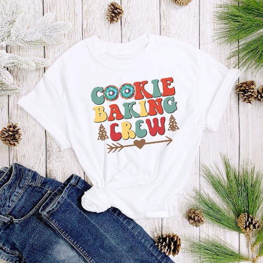 おもしろいかわいいクッキーベーキングクルーChristmas Women's Tシャツ