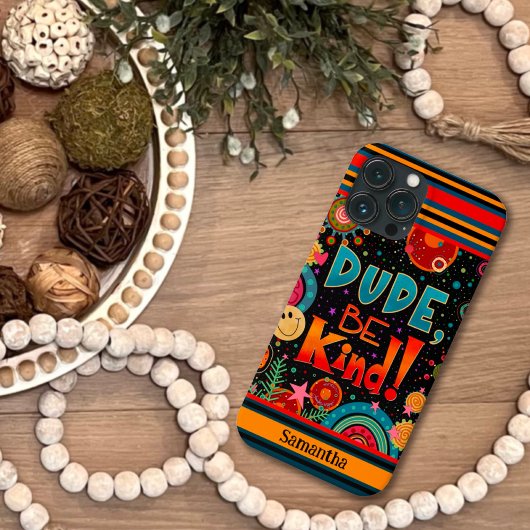 おもしろいかわいいトレンディーモダンドゥードベグリー名前をカスタムする Case-Mate iPhoneケース