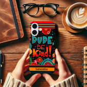 おもしろいかわいいトレンディーモダンドゥードベグリー名前をカスタムする Case-Mate iPhoneケース