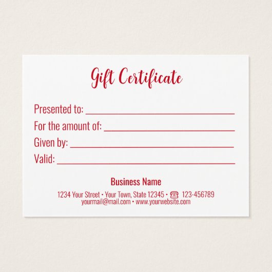 おもしろいかわいいバレンタインデー犬ヘッドバンドギフトカード (裏面)