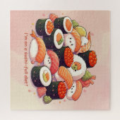 おもしろいかわいい寿司 ジグソーパズル (横)