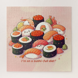 おもしろいかわいい寿司 ジグソーパズル