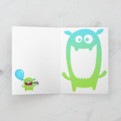 おもしろいかわいい怪物 シーズンカード (内部)