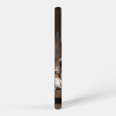 おもしろいかわいい悲しい落ち込みドッグペット SAMSUNG GALAXYケース (右側面)