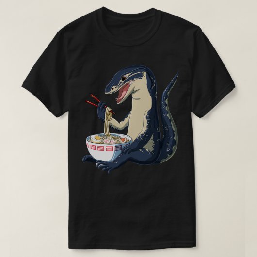 おもしろいかわいい日本のメンモニターLizard Pullove Tシャツ (デザイン正面)
