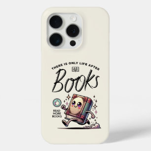 おもしろいかわいい本と引用文読の詳細 iPhone 15 PROケース