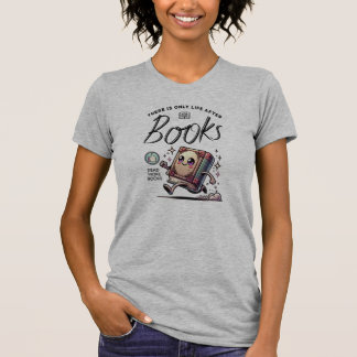 おもしろいかわいい本と引用文読の詳細 Tシャツ