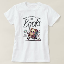 おもしろいかわいい本と引用文読の詳細 Tシャツ