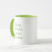 おもしろいかわいい母の日の引用文が頭を悩ませる|過去記事 マグカップ (正面左)