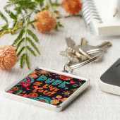 おもしろいかわいい男I愛するインスピレーション キーホルダー (側面)