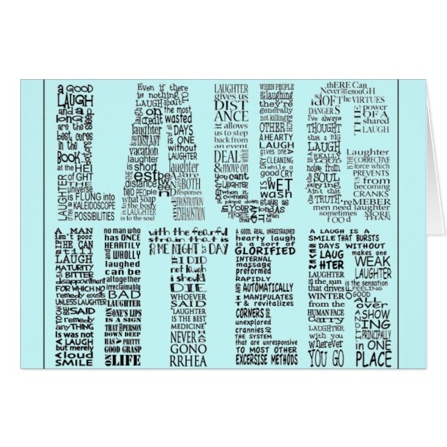 おもしろいかわいい笑いグラフィックアート (正面横)