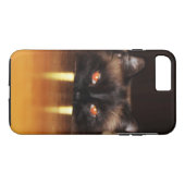 、おもしろいかわいい、吸血鬼猫 Case-Mate iPhoneケース (裏面(横))