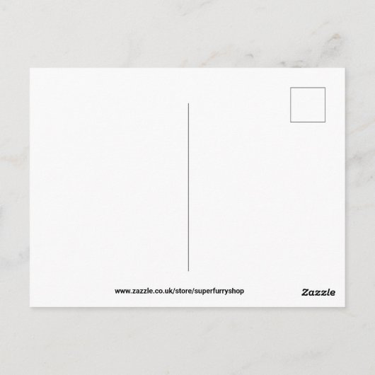 おもしろいかわいいTレックスクリスマスグリーティングポストカード ポストカード (裏面)