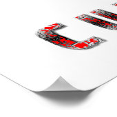 おもしろいかわいこちゃんパイのポスター！ ポスター (角)